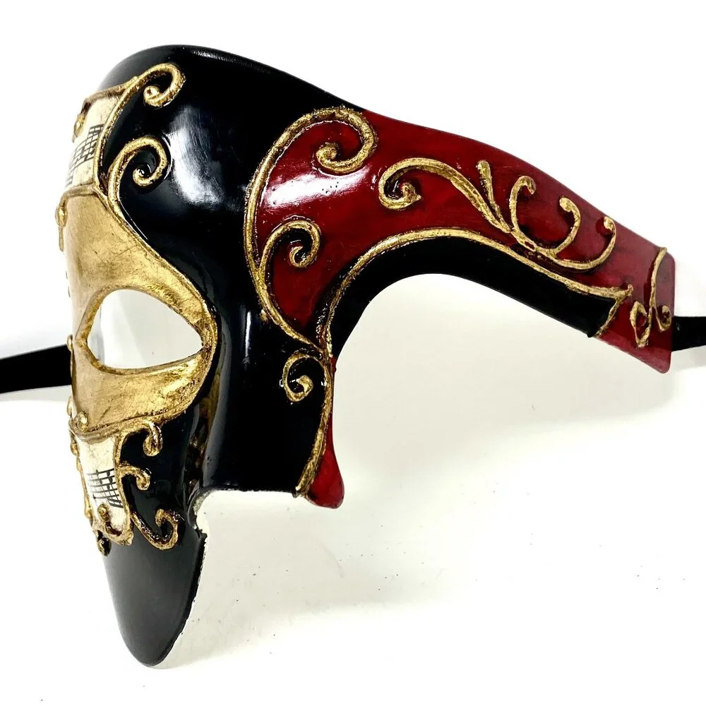 Men Costume Phantom of The Opera Mask Masquerade Party Masks